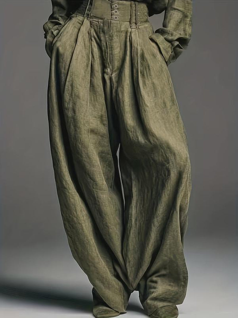 Spring & Fall Women'S Fashion Two-Piece Set, Solid Color Shirt and Long Pants, Casual Style, Perfect for Daily Wear